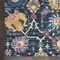 Homeroots 8 x 10 ft. Navy Blue Floral Buds Area Rug 385239 - alternate 6